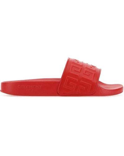 givenchy slippers red|Givenchy slippers price.